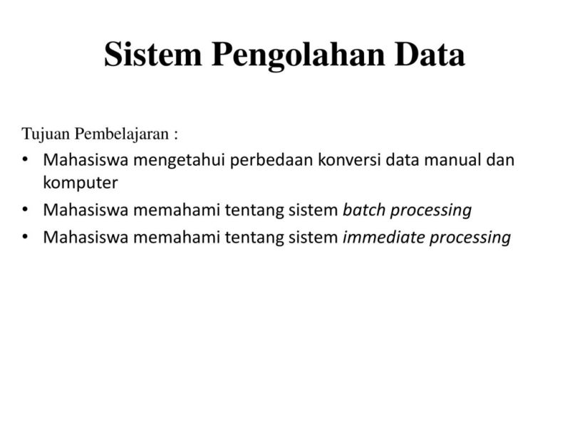 Sistem Informasi Pengolahan Data Gaji Pegawai
