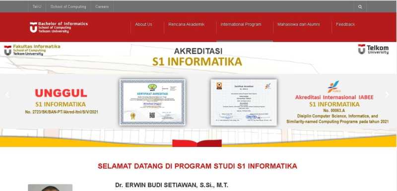Teknik Informatika Swasta Terbaik Di Indonesia
